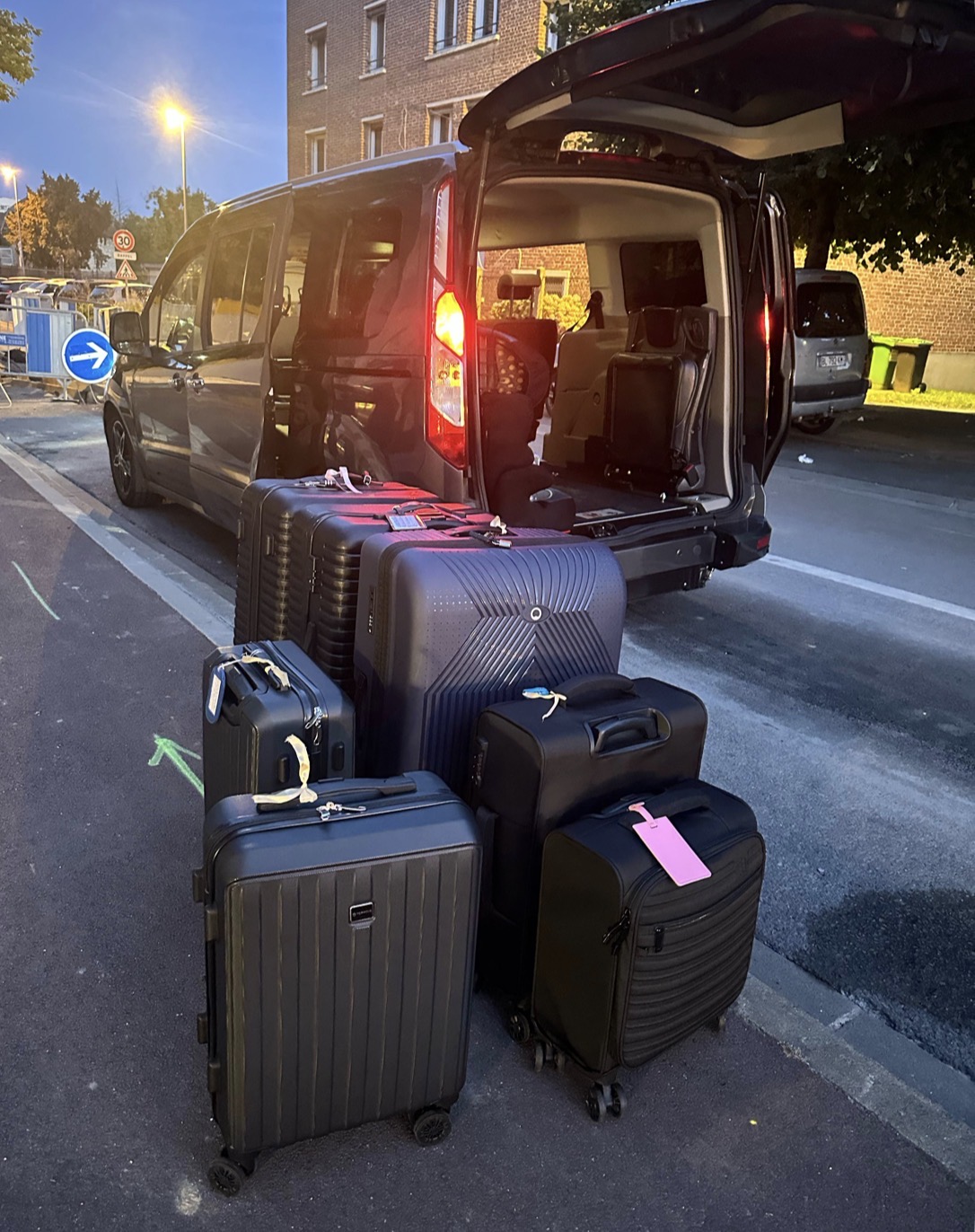 Grand coffre pour bagages