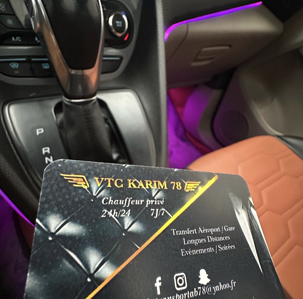 Service VTC professionnel